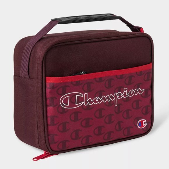 Champion Center Lunch Kit with Tray - Dark Red - Picture 2 of 3